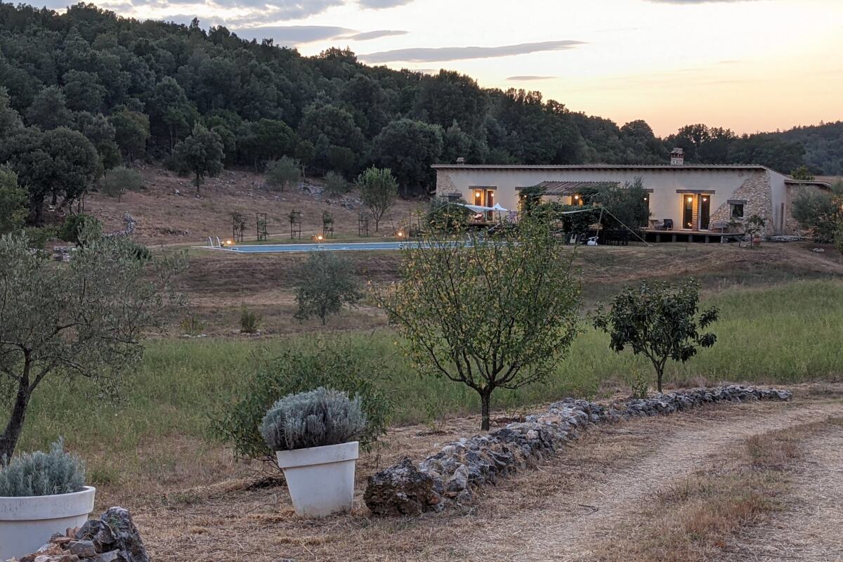 yoga studio for detox retreat in Umbria